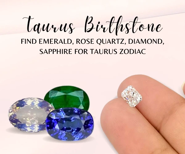 SHOP TAURUS BIRTHSTONE DIAMOND, AQUAMARINE, JASPER ONLINE